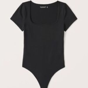 Abercrombie & Fitch Square Neck Bodysuit
